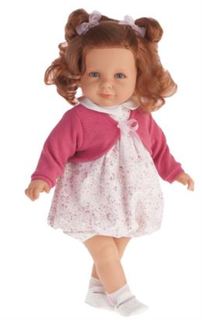 Куклы Кукла Munecas Нина в ярко-розовом 55 см