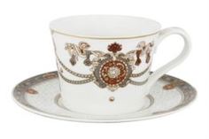 Чайные пары и сервизы Чашка с блюдцем 0.2л принц эдвард Anna lafarg emily