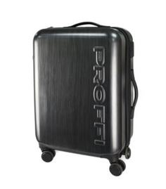 Рюкзаки и чемоданы Чемодан proffi пластиковый newton средний 45х25х66 см