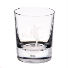 Посуда для напитков Стакан для виски Dartington crystal engraved теннис 300мл