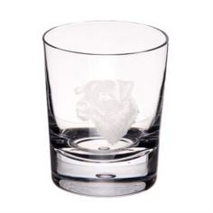 Посуда для напитков Стакан для виски Dartington crystal engraved терьер 300мл
