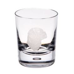 Посуда для напитков Стакан для виски Dartington crystal engraved лабрадор 300мл