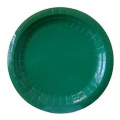 Одноразовая посуда Тарелки бумажные 18 сантиметров 6 штучные Зеленая фантазия Vitto