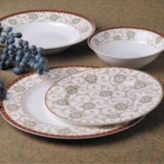 Сервизы и наборы посуды Столовый сервиз Top Art Studio Фиджи, 24 предмета