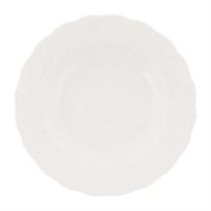 Столовая посуда Тарелка суповая 22 см Kutahya porselen irem недекорированная