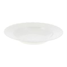 Столовая посуда Тарелка суповая 22 см Kutahya porselen Basak недекорированная