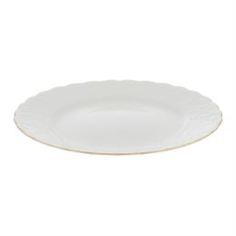 Столовая посуда Тарелка десертная 21 см Kutahya porselen Basak отводка золото