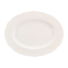 Столовая посуда Блюдо овальное 24 см Kutahya Porselen ilay недекорированное