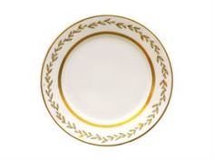 Столовая посуда Тарелка ИФЗ Нефритовый фон 21,5 см