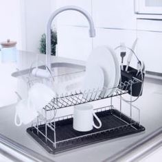 Подносы, подставки, коврики Подставка для посуды 50х36х24 Wenko house