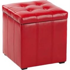 Столы, стулья и пуфики Пуф Vental пф-2 красный