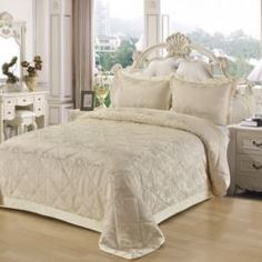 Пледы и покрывала Покрывало 240х260 жаккард стеганное Sofi De Marko (ПОК-Н-№1-240Х260)