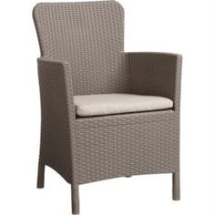 Кресла и стулья Стул с подлокотниками Miami Cappucino Sand Keter (216833)