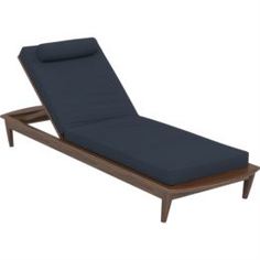 Мебель Yachtline Шезлонг 315 х 790 x 2220 термоясень темно-синий - RF.12.07.166 Yachtline