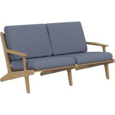 Мебель Yachtline Диван двухместный 805в х 1550ш х 935г ироко карбон - SG.12.05.094 Yachtline