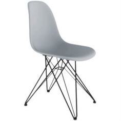 Столы, стулья и пуфики Стул SH-N 46х50х86 см серый/черный
