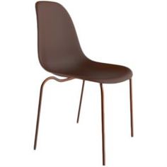 Столы, стулья и пуфики Стул SH-N 59х52х82,5 см коричневый/медный металлик