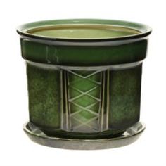 Кашпо, горшки, балконные ящики Горшок цветочный керамический с поддоном Гончар дельта №3 4л