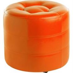 Столы, стулья и пуфики Пуфик Vental пф-7 оранжевый