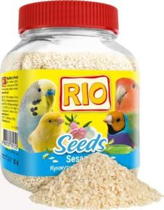 Корм, лакомства и минералы для птиц Лакомство RIO Кунжут 250г