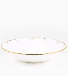 Сервизы и наборы посуды Набор салатников Narumi Белый с золотом 15 см 6 шт