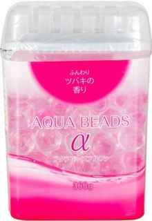 Средства для ванной и туалета Поглотитель запаха Nagara Aqua Beads Камелия 360 г