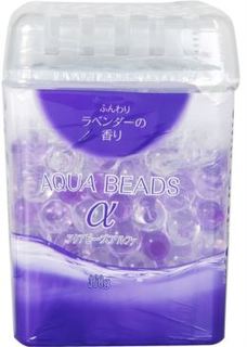 Средства для ванной и туалета Поглотитель запаха Nagara Aqua Beads Лаванда 360 г