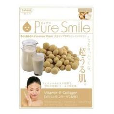Уход за кожей лица Маска для лица SunSmile Pure Smile Essence Mask Soybean 23 мл