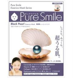 Уход за кожей лица Маска для лица SunSmile Pure Smile Essence Mask Black Pearl 23 мл