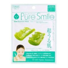 Уход за кожей лица Маска для лица SunSmile Pure Smile Aloe Essence Mask, 23 мл