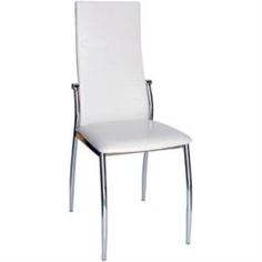 Столы, стулья и пуфики Стул Leset 7312 хром + белый