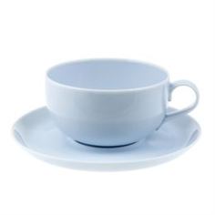 Чайные пары и сервизы Чашка чайная с блюдцем 340мл выбор Portmeirion/портмейрион (голубая)