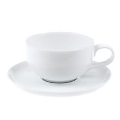 Чайные пары и сервизы Чашка чайная с блюдцем 100мл выбор Portmeirion/портмейрион (белая)