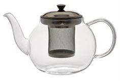 Заварочные чайники и френч-прессы Чайник 1,14л с метал. фильтром, стекло Bitossi BHV12575