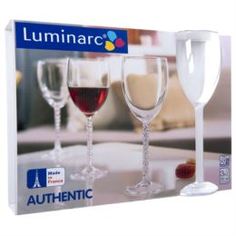 Посуда для напитков Набор Бокалов 3 шт. 310мл Authentic Luminarc