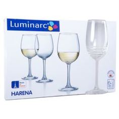 Посуда для напитков Набор бокалов для вина 3 шт. 260 мл Luminarc Harena арт. L8103