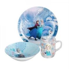 Детская посуда и аксессуары Набор детской посуды Luminarc Disney Frozen 3 предмета
