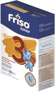 Смеси для детского питания Детское молочко Friso 3 Junior с 12 месяцев 700 г