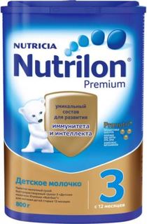 Смеси для детского питания Детское молочко Nutrilon 3 Premium с 12 месяцев 800 г