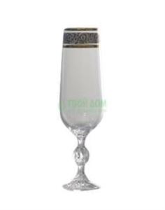 Посуда для напитков Набор рюмок Bohemia Crystal Claudia для воды 280 мл 6 шт
