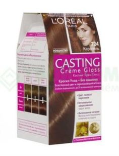 Средства по уходу за волосами Краска L’Oreal Casting Creme Gloss 724 254 мл Карамель (А3124600)