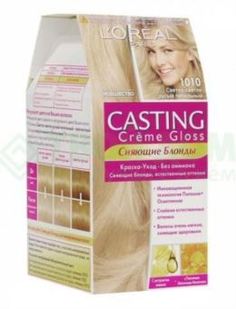 Средства по уходу за волосами Краска L’Oreal Casting Creme Gloss 1010 254 мл Светло-светло русый пепельный (A5000404)