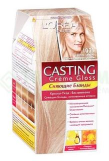 Средства по уходу за волосами Краска L’Oreal Casting Creme Gloss 10.21 254 мл Светло-светло русый перламутровый (A5000304)