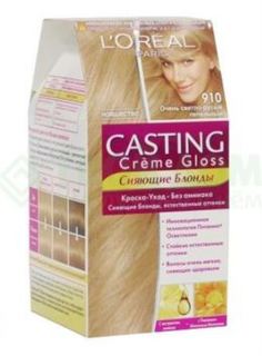 Средства по уходу за волосами Краска L’Oreal Casting Creme Gloss 910 254 мл Очень светло-русый пепельный (A5000604)