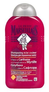 Средства по уходу за волосами Шампунь Le Petit Marseillais для окрашенных волос «Голубика и масло сафлора» 250 мл