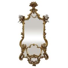 Зеркала Зеркало в золотой раме 71х146см Wah luen handicraft
