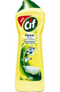 Средства для кухни Чистящий крем Cif Active Lemon 250 мл