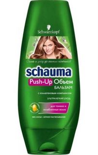 Средства по уходу за волосами Бальзам-ополаскиватель Shauma Push-up объем для тонких и ослабленных волос 200 мл Schwarzkopf & Henkel