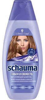 Средства по уходу за волосами Шампунь Schauma Объем и свежесть 380 мл