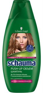 Средства по уходу за волосами Шампунь Schauma Push-Up Объем 380 мл
